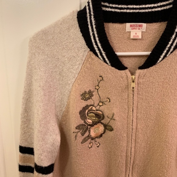 DONATING SOON: Varsity Sweater Jacket, Target - Picture 2 of 5